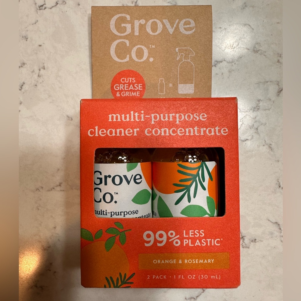 Orange & Rosemary Cleaner Concentrate NEW IN BOX (2)